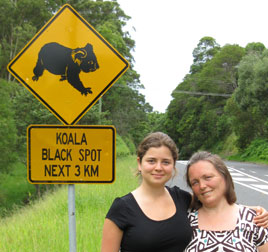Valya and Victoria Down Under