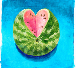 Painting by Valya